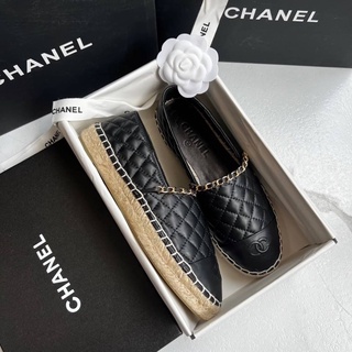 รองเท้า CHANEL ESPADRILLES COLLECTION 💛มาเเล้วเป็นอีกรุ่นที่มาเเรงตลอดกาล