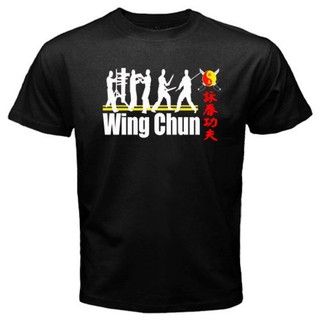 เสื้อยืดผู้ชายสไตล์สปอร์ต grand master ip man wing chun tunkfu