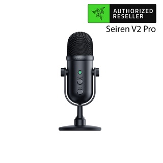 Razer Seiren V2 Pro - Professional-grade USB Microphone for Streamers (เกมมิ่งไมโครโฟน)