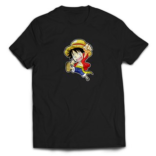 เสื้อยืดเด็กผช - การ์ตูนอะนิเมะONEPIECEพลัสไซส์[4XL-5XL]เสื้อยืดขนาดBesarBajuONP-0011