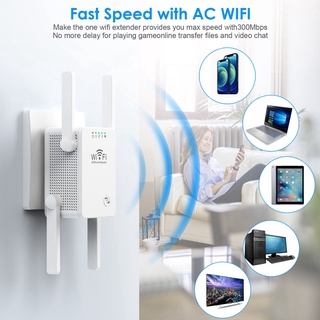 Router WIFI Repeater /เราเตอร์ /Wireless Range Extender  เครื่องขยายสัญญาณ เราเตอร์เสาอากาศประสิทธิภาพสูง