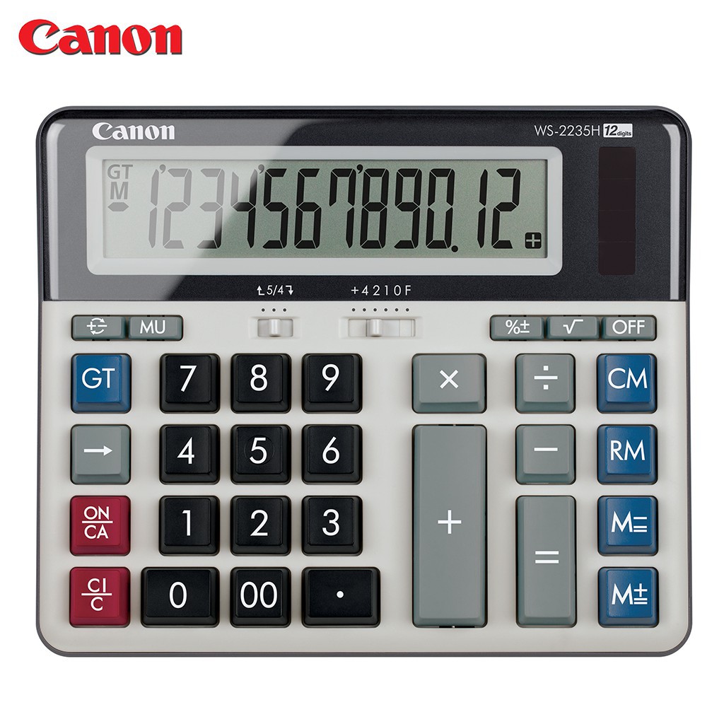 เครื่องคิดเลข Canon WS-2235H แบบตั้งโต๊ะ