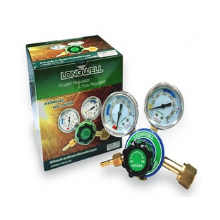 LONGWELL เกจ์วัดแรงดันลม Air pressure gauge สีเขียว