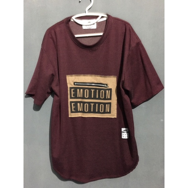 เสื้อโอเว่อร์ไซส์เท่ๆราคาถูกemotion