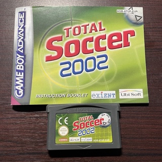 SALE! ตลับแท้ Total Soccer 2002 + คู่มือ (EU) GBA