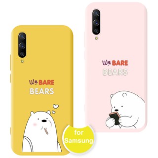 เคสโทรศัพท์มือถือลายหมีสีขาวสําหรับ Samsung Galaxy A 10 A 015 A 205 A 30 A 20 A 305 A 30 S A 50 A 50 S S S S S 10 Plus