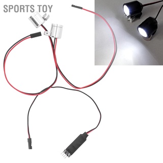 Sports Toy รีโมตคอนโทรลไฟหน้ารถยนต์ อุปกรณ์เสริมสําหรับ Wpl/Mn