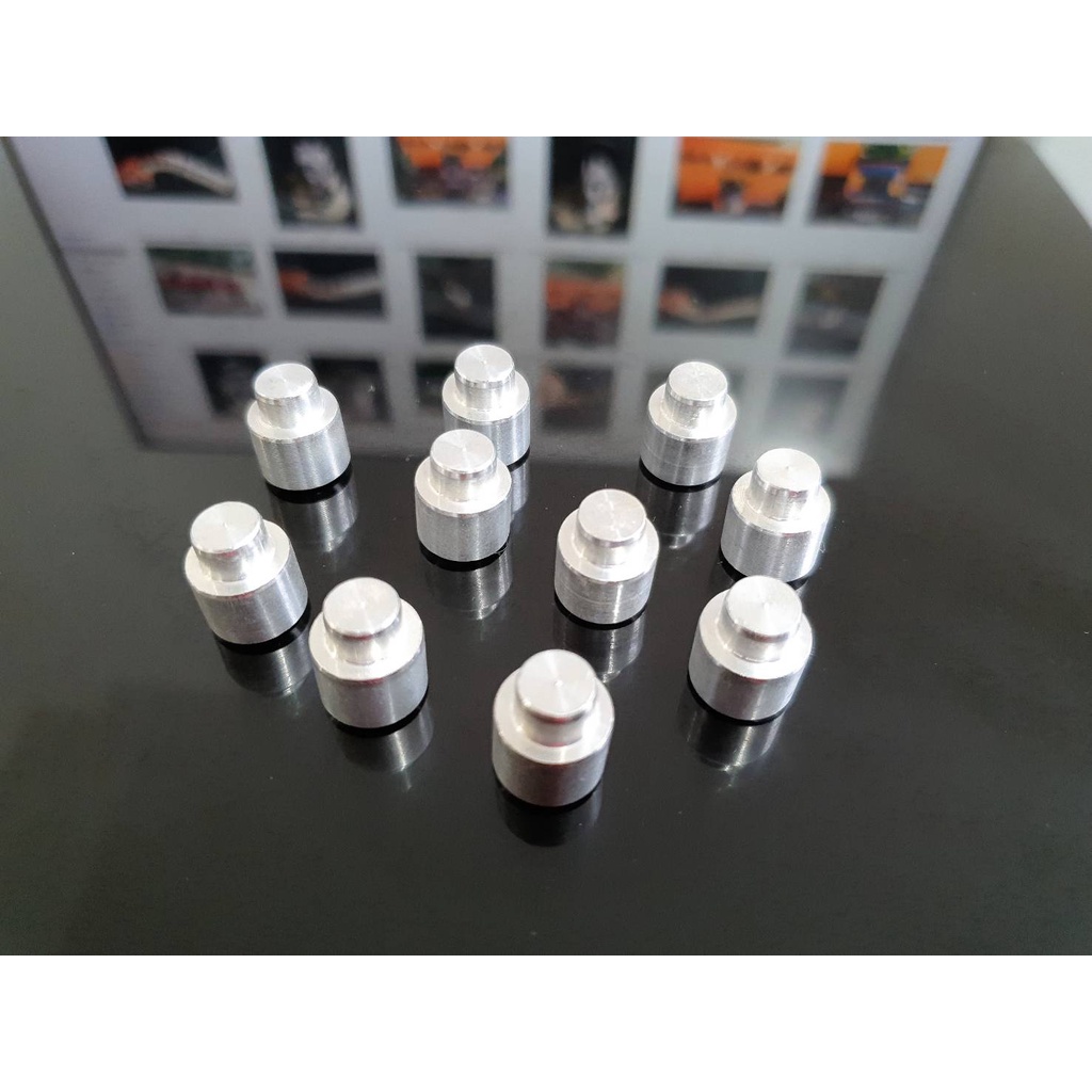 อุดกระบอกดันโซ่มิเนียม ทนแน่นอน ไม่สึก ไม่หลุด ไม่ร่อน 10Pcs/ชิ้น