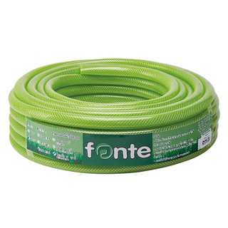 🔥The Best!! สายยาง FONTE รุ่น ใยเชือก 5/8 ขนาด 5/8 นิ้ว x 20 เมตร สีเขียวอ่อน Watering Systems &amp; Garden Hoses