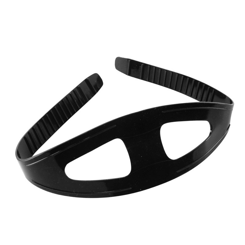 <มีโค้ดส่วนลด> สายรัดหน้ากาก Deep Blue Mask Strap silicone 22mm for Bora Mask Black