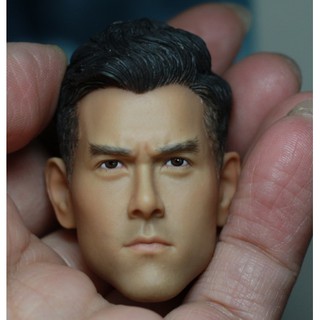 หัวหุ่นฟิกเกอร์ผู้ชาย Asia Man Eddie Peng Yuyan สเกล 1/6 สําหรับฟิกเกอร์ 12 นิ้ว