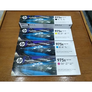 ตลับหมึก สำหรับรุ่น HP 975X ชุด 4 ตลับ [BK,C,M,Y]  ของแท้ 100%