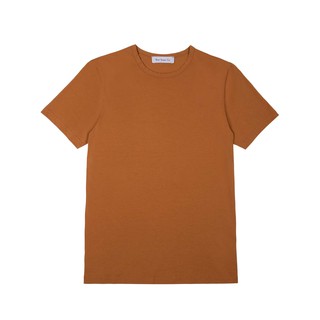 Knit Shirt Co. Iconic Pima Tees Orange Yellow Brown tone เสื้อยืดคอกลม ผ้าฝ้าย pima cotton 100% โทนสีส้ม เหลือง น้ำตาล