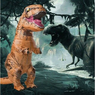 ราคาชุดไดโนเสาร์ T Rex เติมลม สไตล์แฟนซี ชุดฮาโลวีน สำหรับผู้ใหญ่