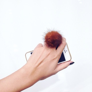 Pur fur ring