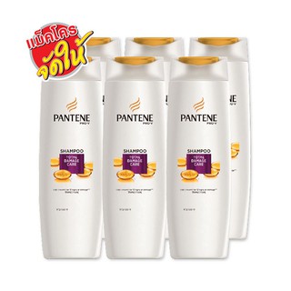 🔥แนะนำ!! แพนทีน แชมพู โททัล แดมเมจ แคร์ ขนาด 70 มล. แพ็ค 6 ขวด Pantene Shampoo Total Damage Care 70 ml x 6