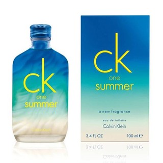 CK One Summer 2015 Calvin Klein for women and men 100 ml.