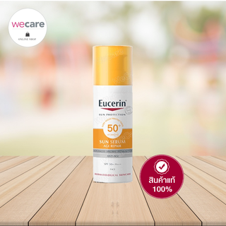 Eucerin Sun Age Repair Serum 50 ml ยูเซอริน ซัน เอจ รีแพร์ ซีรั่ม เอสพีเอฟ 50+ ป้องกันแดดลดเลือนริ้วรอยเนื้อบางเบา