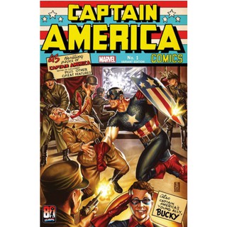 Captain AMERICA ANNIVERSARY TRIBUTE 1 Variant - Mark Brooks (ONE-SHOT) - หนังสือการ์ตูนมาร์เวล - หนังสือการ์ตูนแท้