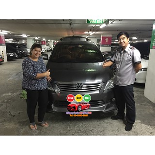 Toyota Innova 2010-2014 รุ่น6ที่นั่ง  พรมหนังไฮโซเข้ารูป6D เต็มคันครบชุด