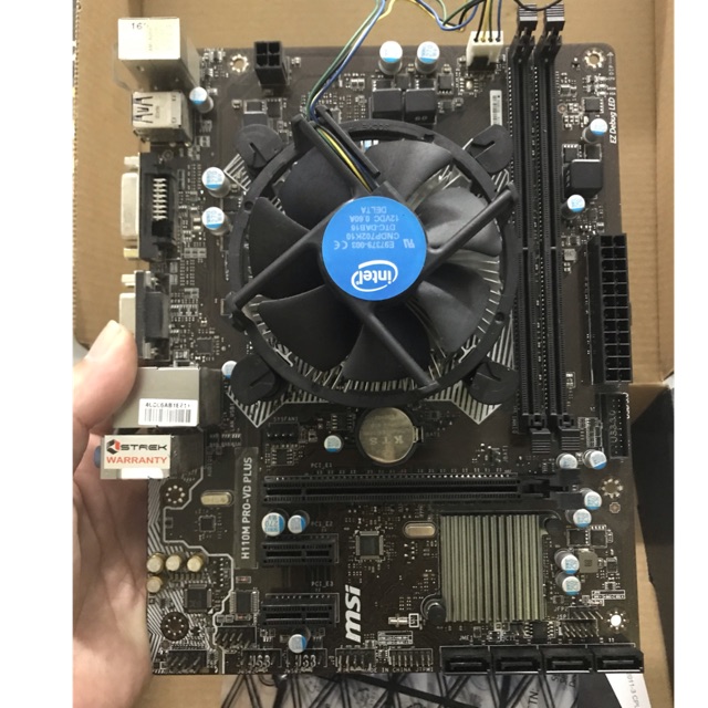 ชุด1151 cpu g4560+mb msi h110m สภาพใหม่ๆ