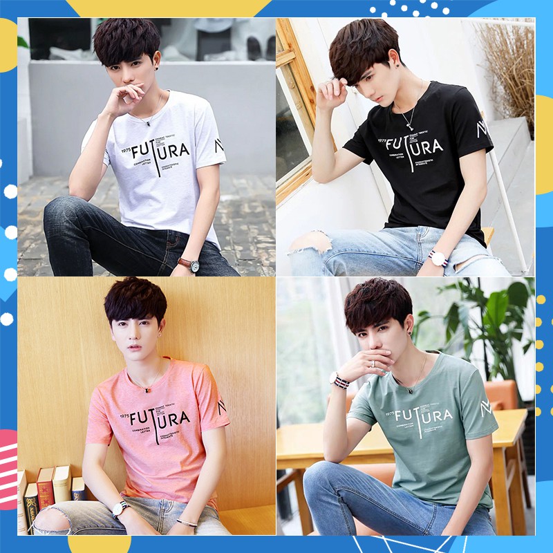 LHSunshine เสื้อยืดสุดฮิต มิกแอนแมตช์​ใส่สบาย สไตล์ หนุ่มหล่อ