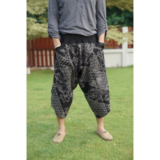 Chaingmai Pants กางเกงเชียงใหม่ (ลายเกล็ดปลา่ดำ)