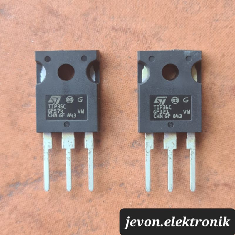 ทรานซิสเตอร์ Tip35 Tip36 Tip 35C 36C 35 36 CI ST IC พลังงานสูงดั้งเดิม