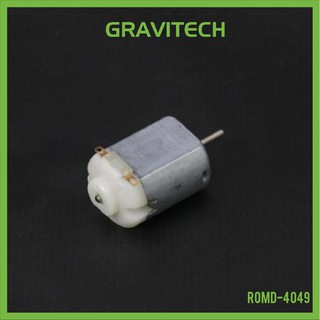 [Gravitechthai]Hobby DC Motor 3-6V 6,000RPM@3V