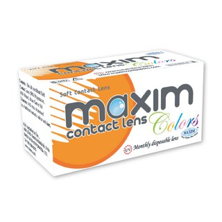 คอนแทคเลนส์รายเดือน แม็กซิม เคลียร์ (Maxim Clear) สำหรับสายตาเยอะ