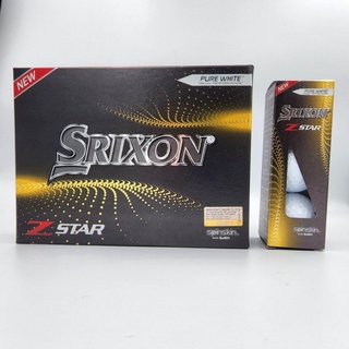 ลูกกอล์ฟ srixon z-star ของแท้ พร้อมส่ง 1กล่อง(12ลูก)