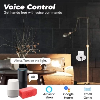 Smatrul Tuya อะแดปเตอร์ซ็อกเก็ตชาร์จ Wifi 16A US Plug สําหรับ Google Home Alexa Tmall Genie