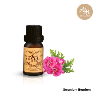 Aroma &amp; More Geranium Bourbon Essential oil 100%/ น้ำมันหอมระเหยเจอราเนียม บอร์บอน France 5/10/30ML