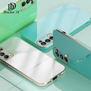 เเคสโทรศัพท์มือถือ TPU ใส 6D กันกระแทก ป้องกันเลนส์ หรูหรา สําหรับ OPPO Reno 4 Pro 3 2 2Z 2F 10X Zoom Reno4 Reno3 Reno2 4G 5G 2022