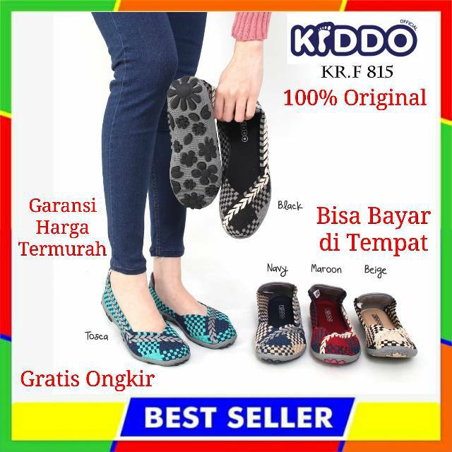 KIDDO Shoes - รองเท้าผู้หญิง F 815 Flat