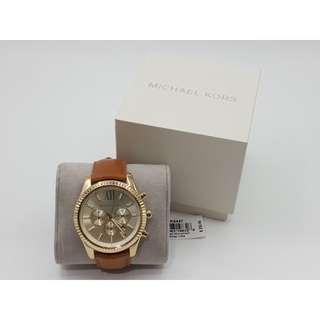 นาฬิกา MICHAEL KORS MENS MK8447 44 MM LEXINGTON QUARTZ CHRONOGRAPH พร้อมกล่อง (ใหม่)