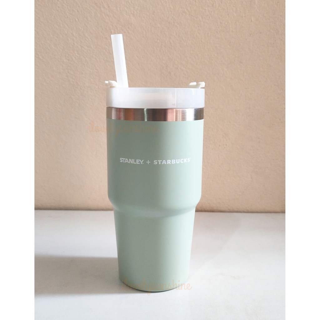Starbucks + Stanley สีเขียวมินต์ 20 oz. ของแท้