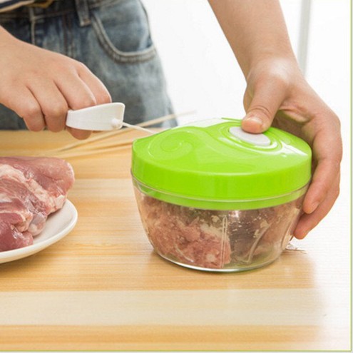 2160 เครื่องบดสับ เครื่องบดอาหาร เครื่องบดแบบมือดึง  ขายสุ่มสี