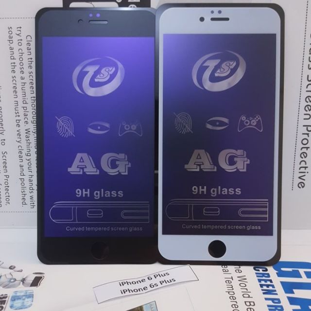 IPhone 6 Plus / 6s Plus AG Matte 9H Anti Blue Ray Tempered Glass