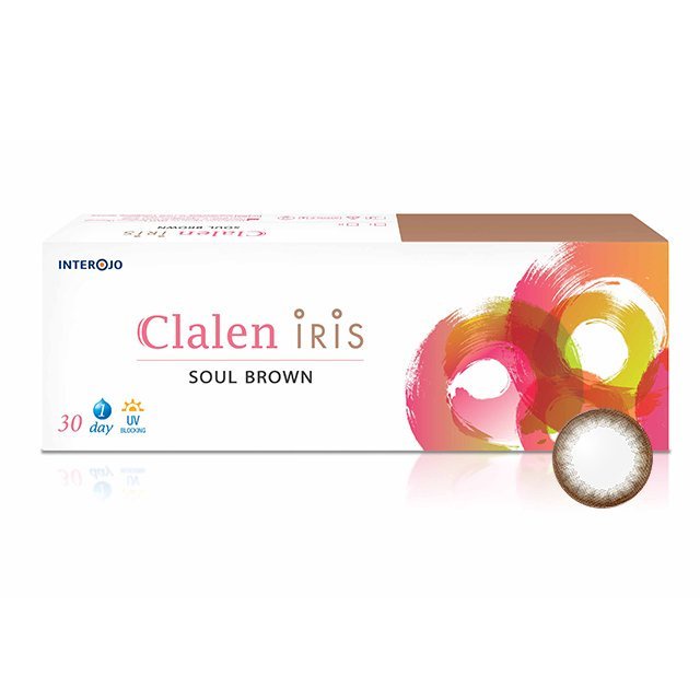 คอนแทคเลนส์ Clalen Iris รุ่น soul brown รายวัน (1 กล่องมี 30 ชิ้น) สายตา 300 กับ 475