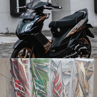 สติกเกอร์ ลาย Striping Mio soul lama ori 2010 สําหรับติดตกแต่งรถจักรยานยนต์ MX Thailandlook Yamaha