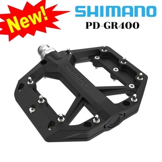 รุ่นใหม่!!  บันได Shimano PD-GR400 (Deore 10s)  สีดำ ซ้าย-ขวา