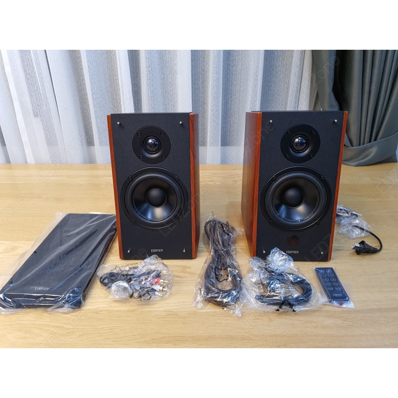 โปร 10.10 Edifier R2000DB ลำโพง 2.0 ลำโพงบลูทูธ 120W RMS Bookshelf ...