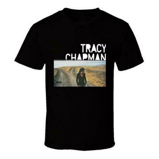 NEW TRACY CHAPMAN Our BRIGHT FUTURE เสื้อยืดใหม่ EM1 Cotton Teenage Pop Top Tee Shirt