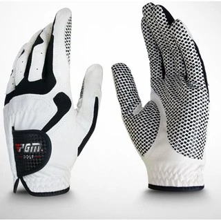 1 ชิ้น PGM ST017 ถุงมือกอล์ฟไมโครไฟเบอร์ Comfy อนุภาคกันลื่นมือซ้าย