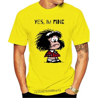 เสื้อยืด พิมพ์ลายการ์ตูนกราฟฟิค PAZ Mafalda Or QUIERO Cafe สวมใส่สบาย อินเทรนด์สําหรับผู้ชาย 2022S-5XL