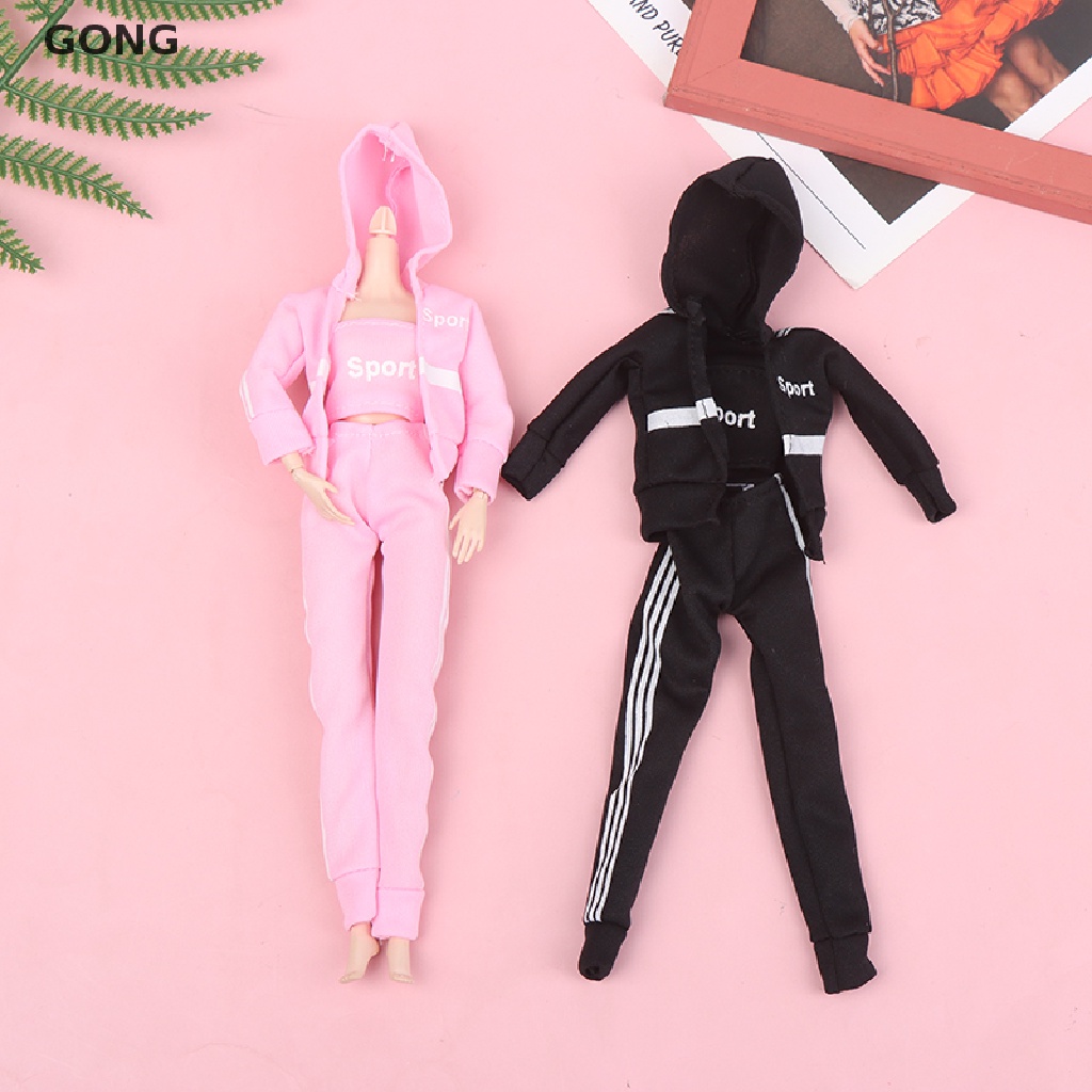 Go ชุดกีฬาแฟชั่น สําหรับบ้านตุ๊กตา 1/6 30 ซม. 3 ชิ้น ต่อชุด