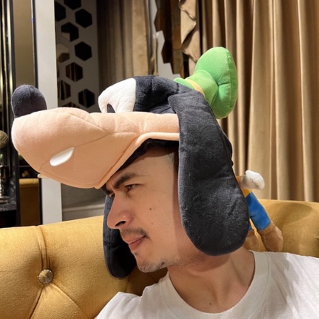 #หมวกตุ๊กตา #หมวกตัวห้อย กุฟฟี่ Goofy #ลิขสิทธิ์แท้ #ป้ายดิสนีย์ #ไซส์58ซม. #ปรับขนาดได้ #TDR #Tokyo #Disney #Resort