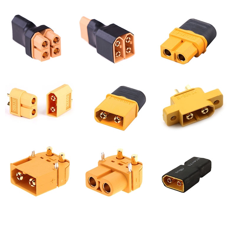 ใหม่ XT60 XT-60 อะแดปเตอร์แปลงสายเคเบิลแบตเตอรี่ Lipo ตัวผู้ ตัวเมีย