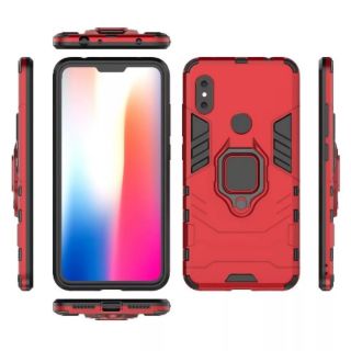Xiaomi Redmi Note 6 Pro Case Car Holder Magnetic Suction Ring Bracket Armor Cover